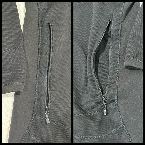TheNorthFace๐ฅโ๏ธ๐จ๏ธโ๏ธBlack Coat XL Clean Huge Pockets, Zips Up2 Chin, Waist๐s - Picture 8 of 16